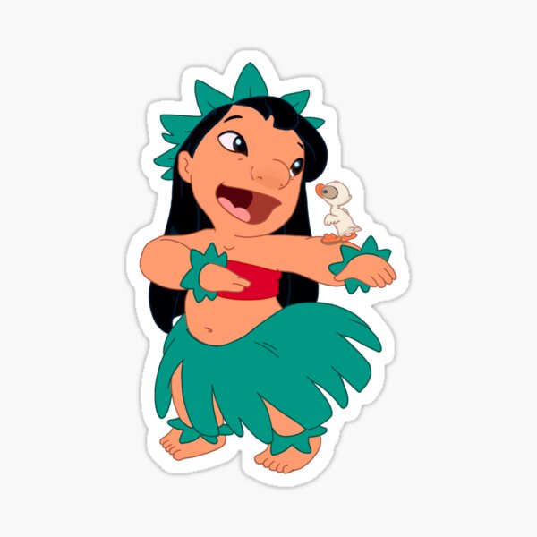 Vista previa del artículo con la obra «Lilo de Lilo y Stitch», diseñado y vendido por Alexa Wix.