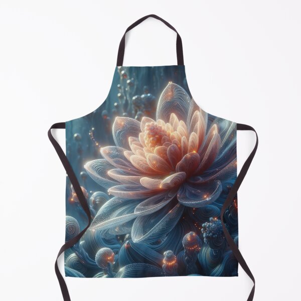 Item preview, Radiant Alien flower background wallpaper designed and sold by Expressions-Sel.