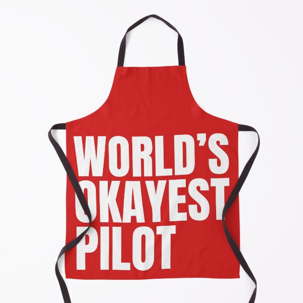 Item preview, World's Okayest Pilot - White designed and sold by Cutsandsparks.
