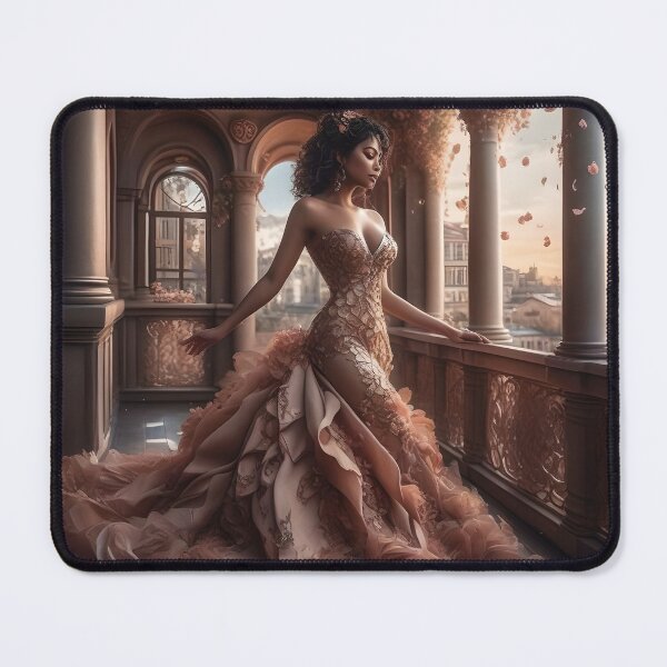 Item preview, Floral Fantasy Couture Gown designed and sold by Fantasy-Fashion.