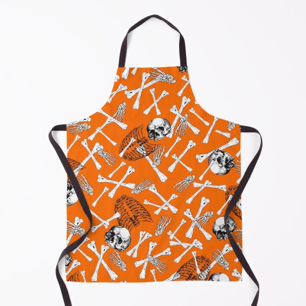 Item preview, Orange Skull And Crossbones designed and sold by Sartoris Art.