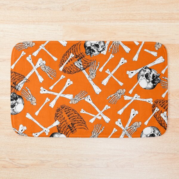 Item preview, Orange Skull And Crossbones designed and sold by Sartoris Art.