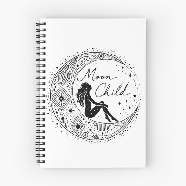 Item preview, Moon Child - Celestial Boho Art" designed and sold by GemBob Creations.