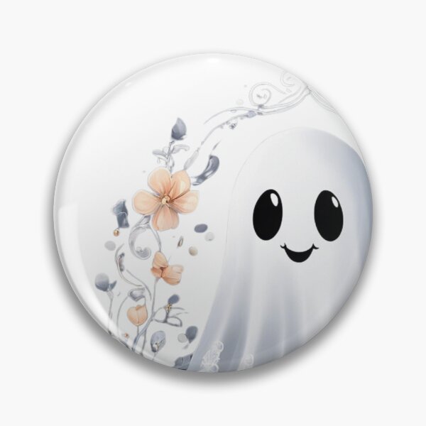 Item preview, Cute Lace Ghost Halloween Graphic designed and sold by BowditchDesigns.