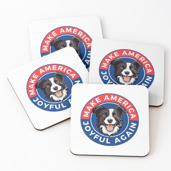 Item preview, Make America Joyful Again - Happy Border Collie edition designed and sold by sternapple.