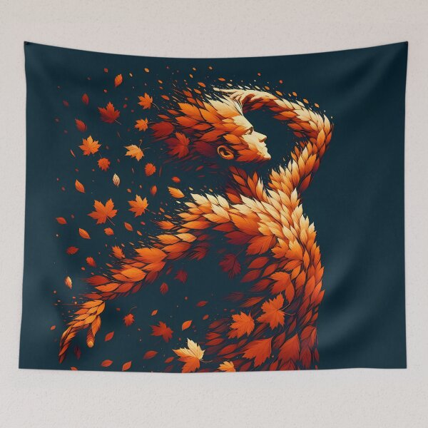 Item preview, Man Made of Leaves, Ai Generated Art  designed and sold by ACC .