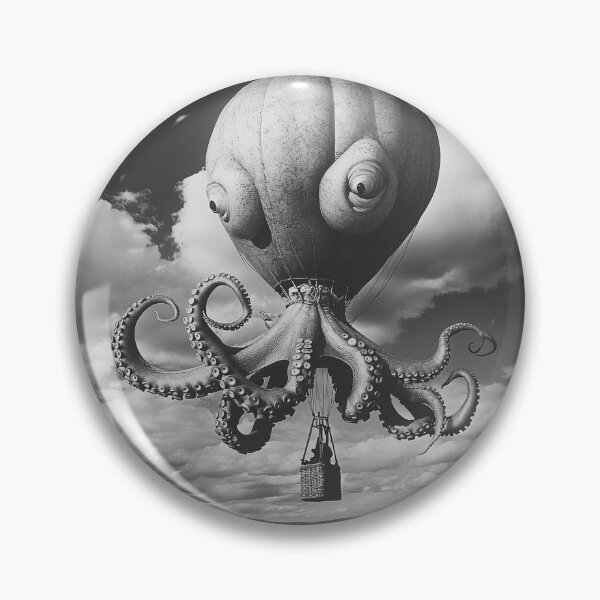 Item preview, Octopus hot air balloon  designed and sold by Brendon987.
