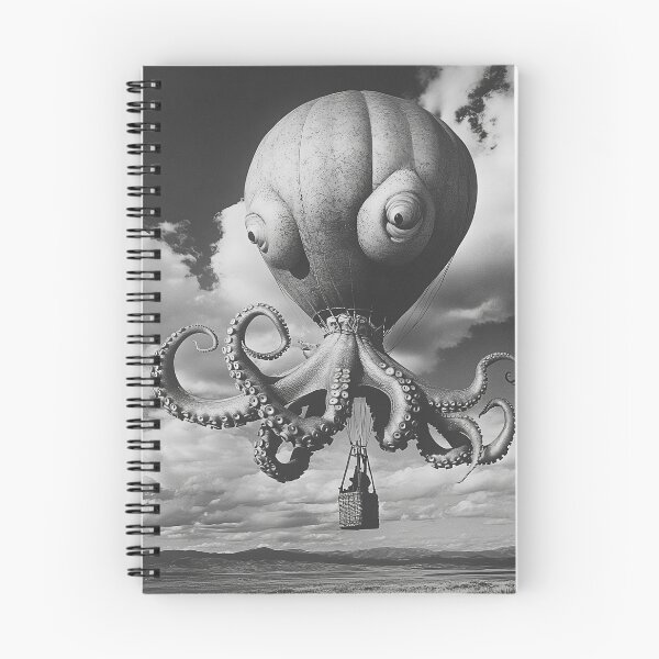 Item preview, Octopus hot air balloon  designed and sold by Brendon987.
