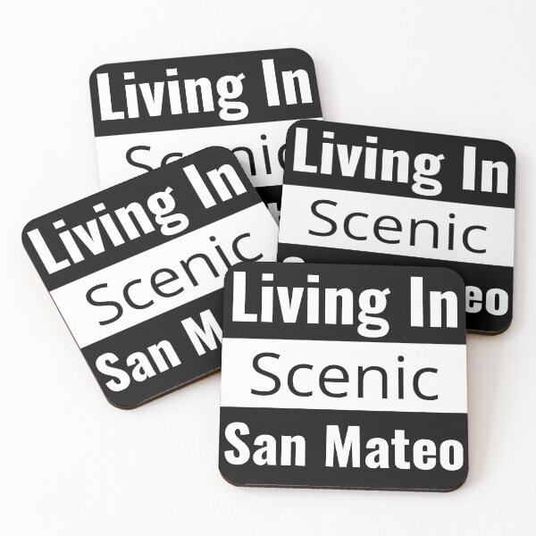 Item preview, "Vivir en el pintoresco San Mateo": ¡los habitantes de San Mateo muestran su orgullo por San Mateo! designed and sold by AlphaBetulia.