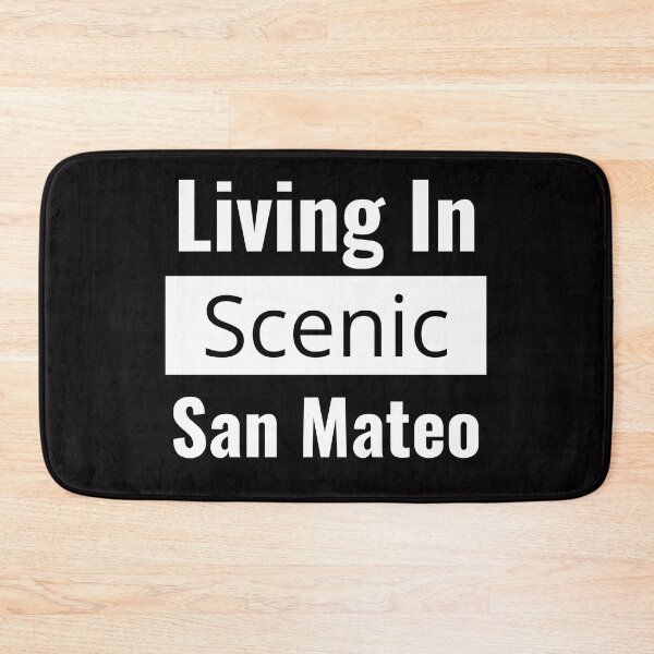 Item preview, "Vivir en el pintoresco San Mateo": ¡los habitantes de San Mateo muestran su orgullo por San Mateo! designed and sold by AlphaBetulia.