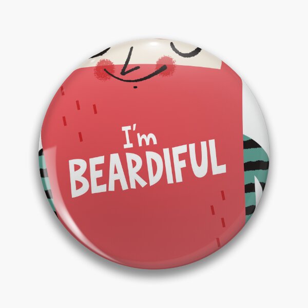 Item preview, I’m Beardiful - Red Beard designed and sold by Marcelo Badari.