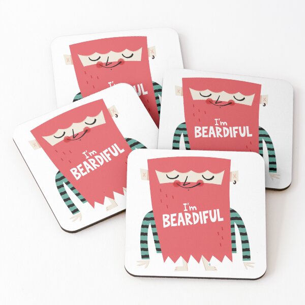 Item preview, I’m Beardiful - Red Beard designed and sold by Marcelo Badari.