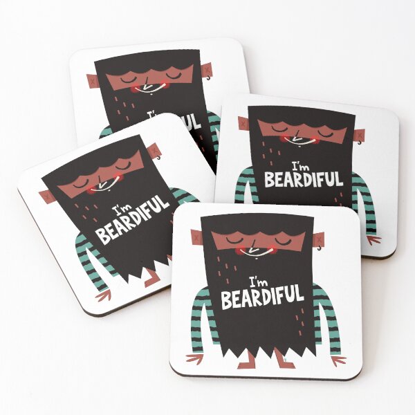Item preview, I’m Beardiful - Black Beard designed and sold by Marcelo Badari.