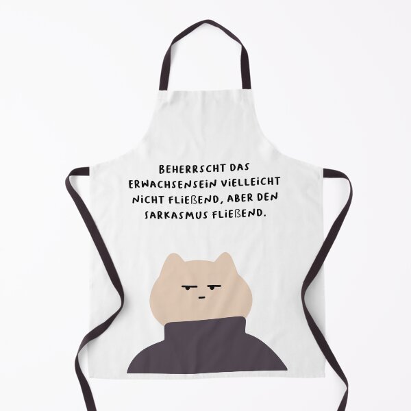 Item preview, Beherrscht das Erwachsensein vielleicht nicht fließend, aber den Sarkasmus fließend. | Handwritten-style Font designed and sold by RM-Journey.