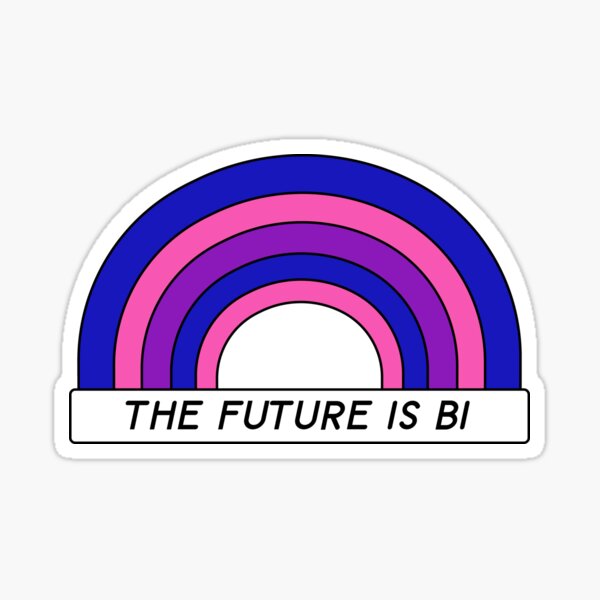 The Future is Bi Sticker