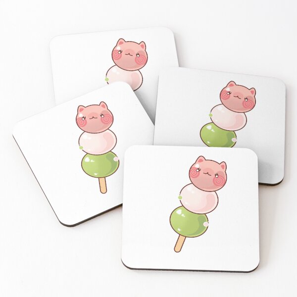 Item preview, Dango Japanese food kawaii design for otakus designed and sold by Magical--Pixie.
