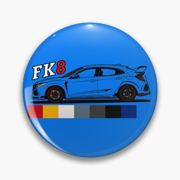 Item preview, FK8 Colours - Racing Blue / Boost Blue designed and sold by bijomaru78.