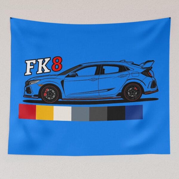 Item preview, FK8 Colours - Racing Blue / Boost Blue designed and sold by bijomaru78.