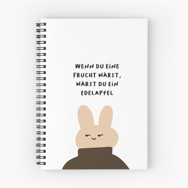 Item preview, Wenn du eine Frucht wärst, wärst du ein Edelapfel | Handwritten-style Font designed and sold by RM-Journey.