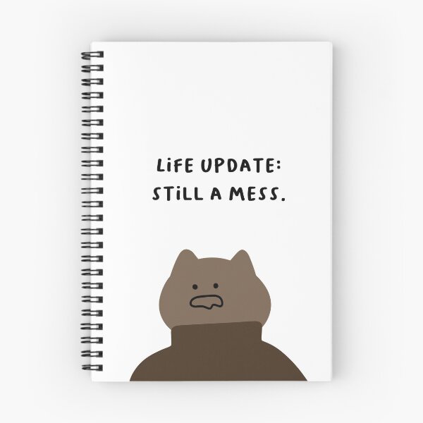 Item preview, Life update: still a mess. | Handwritten-style Font designed and sold by RM-Journey.