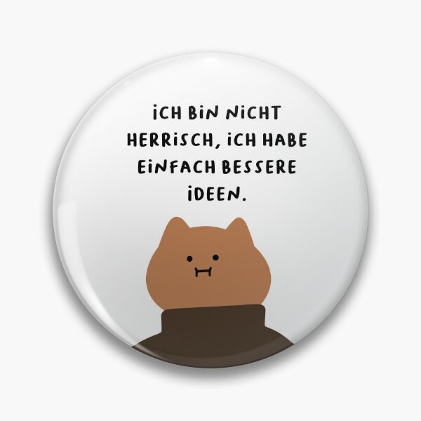 Item preview, Ich bin nicht herrisch, ich habe einfach bessere Ideen | Handwritten-style Font designed and sold by RM-Journey.