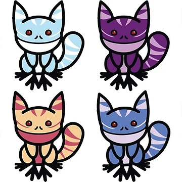 Artwork thumbnail, Loth-cat Pattern by Rogue507