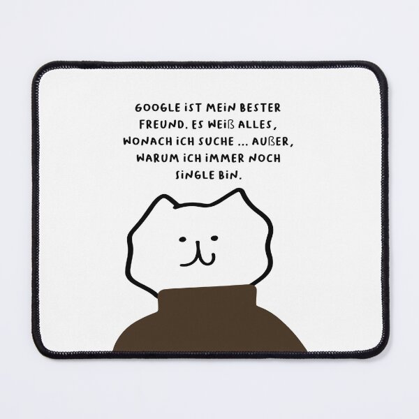 Item preview, Google ist mein bester Freund. Es weiß alles, wonach ich suche ... außer, warum ich immer noch Single bin | Handwritten-style Font designed and sold by RM-Journey.