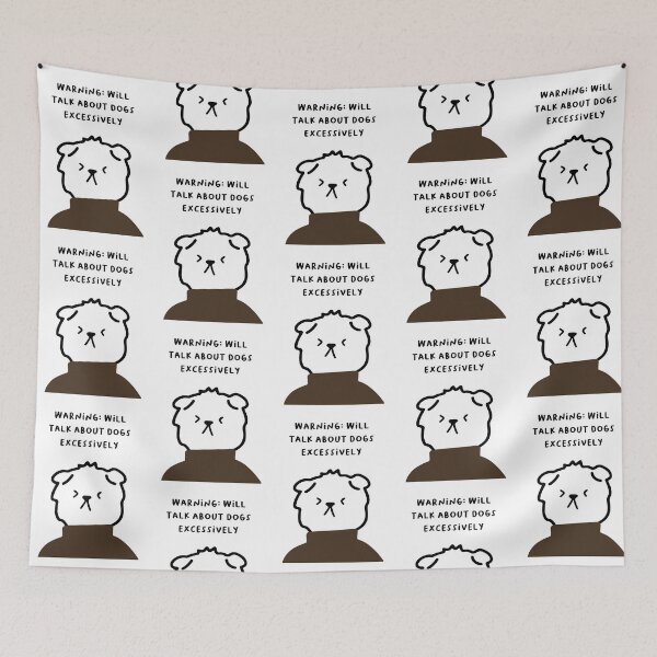 Item preview, Warning: Will talk about dogs excessively | Handwritten-style Font designed and sold by RM-Journey.