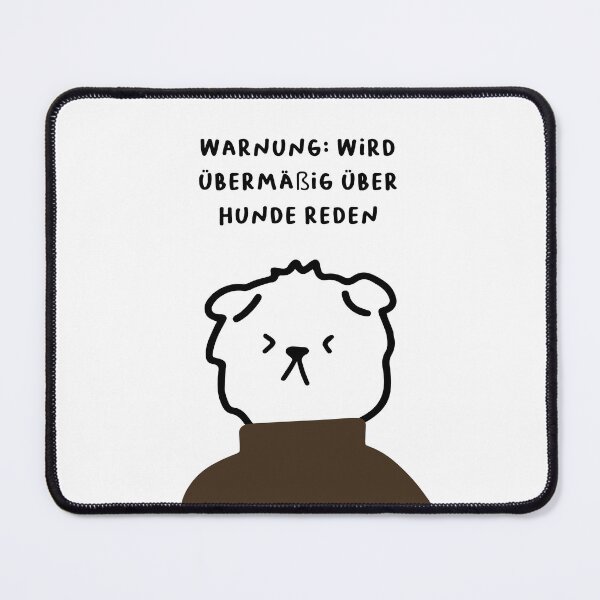 Item preview, Warnung: Wird übermäßig über Hunde reden | Handwritten-style Font designed and sold by RM-Journey.