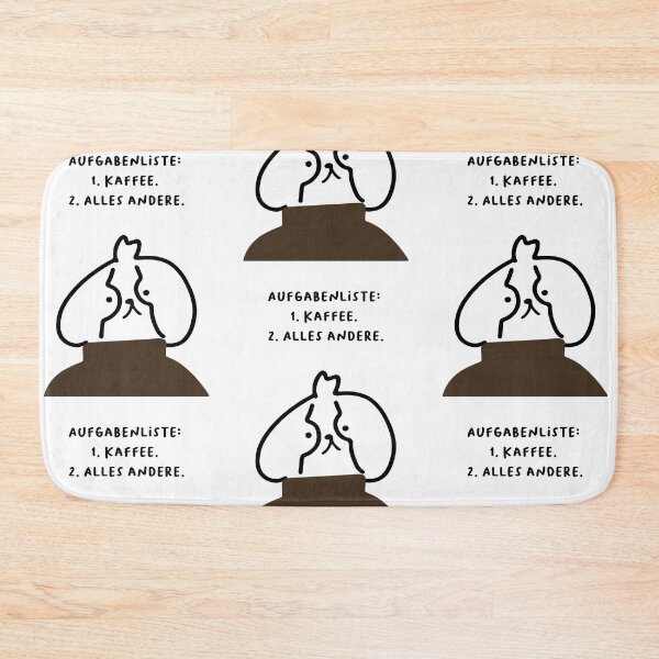 Item preview, Aufgabenliste: 1. Kaffee. 2. Alles andere. | Handwritten-style Font designed and sold by RM-Journey.