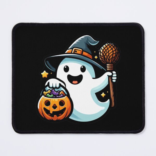Item preview, Cute Ghost - Halloween Charm designed and sold by MusesWhispers.