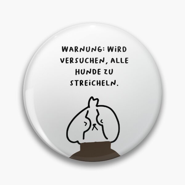 Item preview, Warnung: Wird versuchen, alle Hunde zu streicheln | Handwritten-style Font designed and sold by RM-Journey.