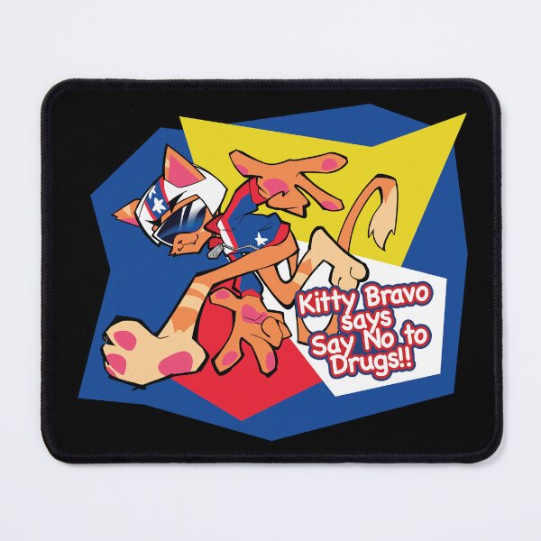 Item preview, Kitty Bravo says Say No to Drugs! designed and sold by spencespry.
