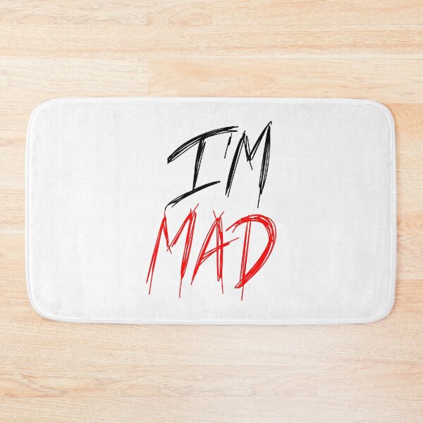 Item preview, I’m mad | Red and Black designed and sold by WarmlyArts.