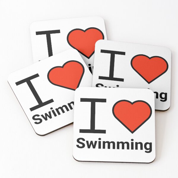 Item preview, I love swimming  designed and sold by Rachel the Artist .
