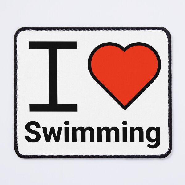 Item preview, I love swimming  designed and sold by Rachel the Artist .
