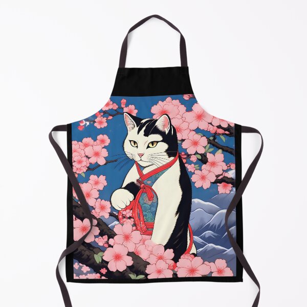 Item preview, black Cat Kimono designed and sold by Catophile.
