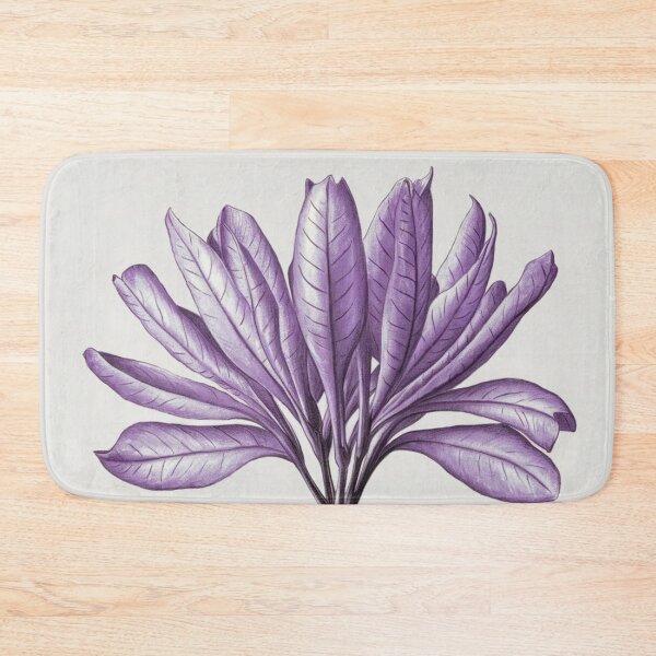Item preview, "Jacaranda Leaves in Purple Tone" designed and sold by anahimar1418.