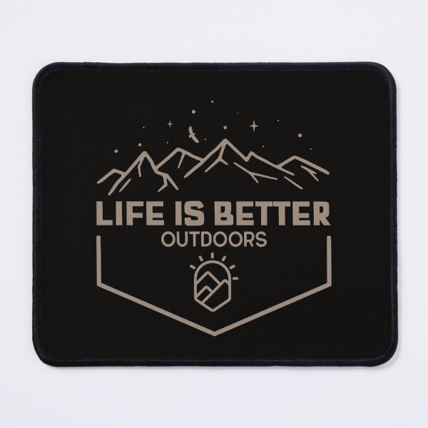 Item preview, Life Is Better Outdoors designed and sold by CourageousTees.