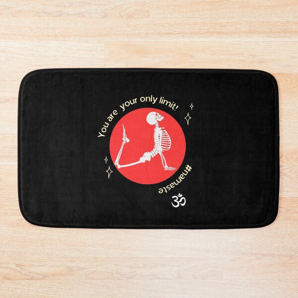 Item preview, Yoga Skeleton You Are Your Only Limit designed and sold by FreeStyleTrend.