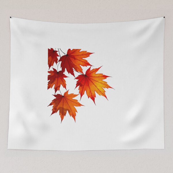 Item preview, Autumn Red Maple Leaves #6 - @fluidwatercolor  designed and sold by fluidwatercolor.