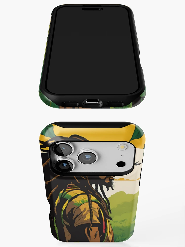 Thumbnail 3 of 4, iPhone Case, Nature and Roots Connection designed and sold by RasTafariDesign.