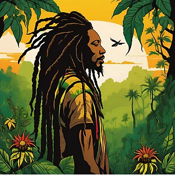 Artwork thumbnail, Nature and Roots Connection by RasTafariDesign