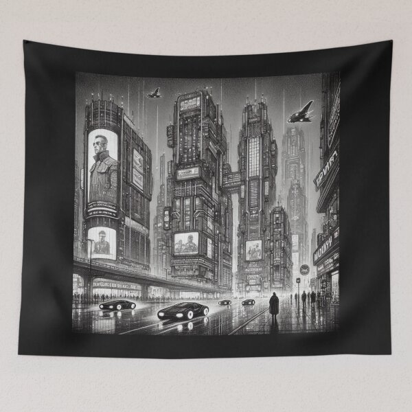 Item preview, alien landscape designed and sold by TEEJAMBOREE.