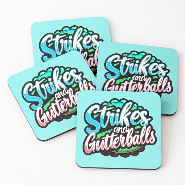 Item preview, Strikes And Gutterballs Bowling Logo designed and sold by TheArtOfPat.
