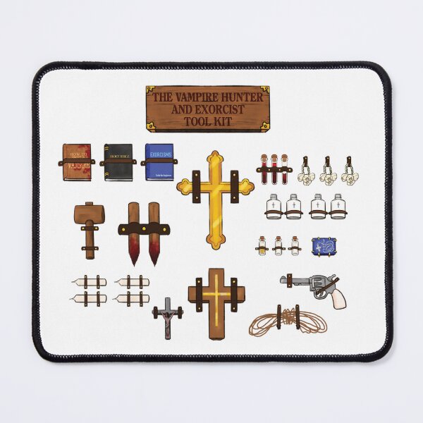 Item preview, Vampire hunter and exorcist kit designed and sold by imgabsveras.