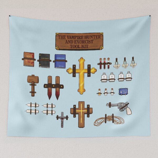 Item preview, Vampire hunter and exorcist kit designed and sold by imgabsveras.
