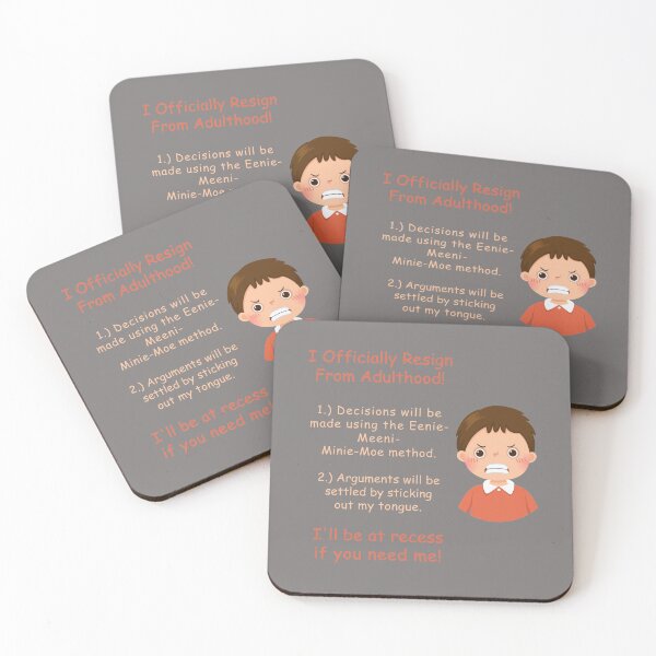 Item preview, I Officially Resign From Adulthood! designed and sold by JoezPlace.