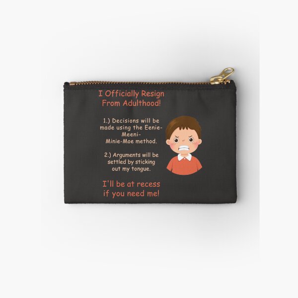 Item preview, I Officially Resign From Adulthood! designed and sold by JoezPlace.