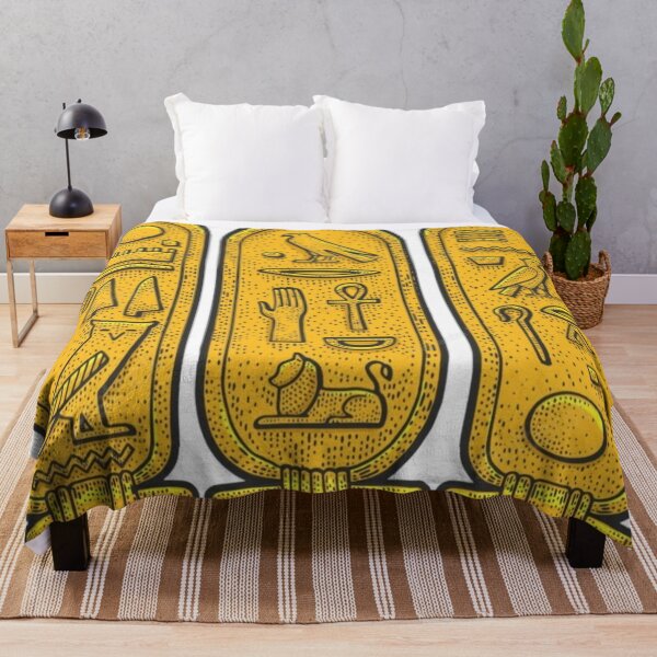 Item preview, Egyptian hieroglyphics in gold. designed and sold by jamiestarr.
